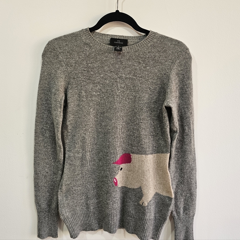 C3 Cashmere Sweater With Piggy